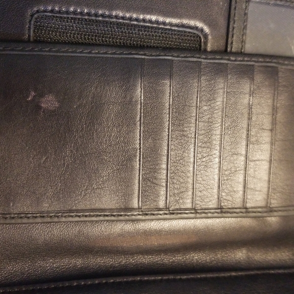 COACH Leather Mini Portfolio - Picture 3 of 15